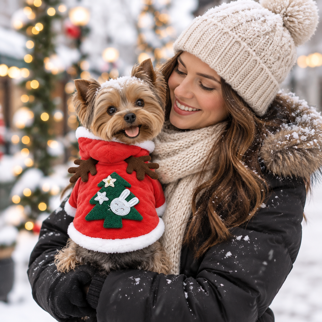 A Winter Walk In Santa Style
