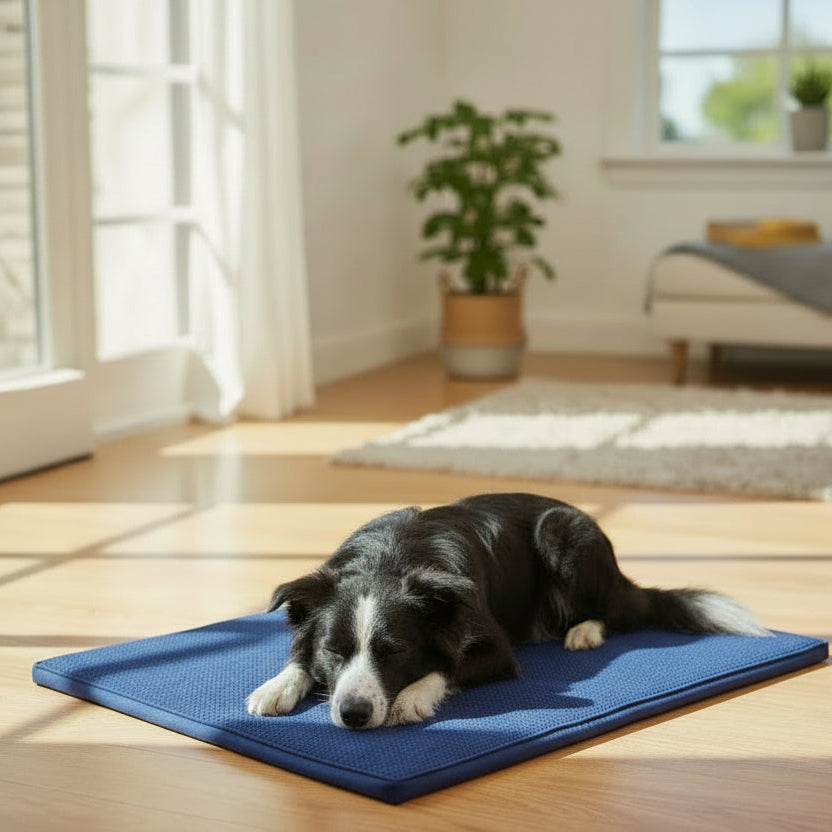 Self Cooling Gel Pet Dog Cat Cool Mat Pad Bed Mattress Heat Relief Non-Toxic Cooling Technology to Help Your Pets Cool down in the Summer Heat SIZE 60CM X 40CM