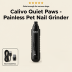 Black - Calivo Quiet Paws painless pet nail grinder