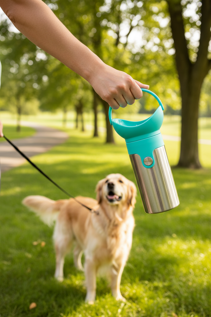 Calivo Travel Bottle - Portable Pet Water Bottle