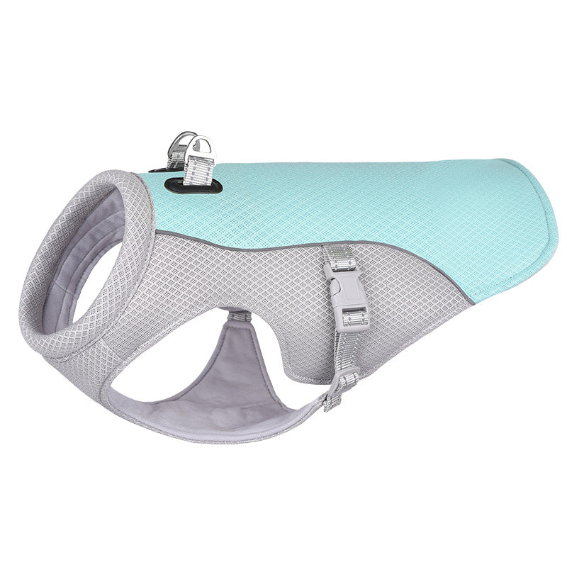 Calivo Cooling Vest - close-up of breathable, lightweight fabric