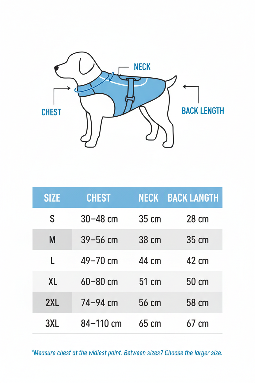 Calivo Cooling Vest - Breathable Cooling Vest for Dogs