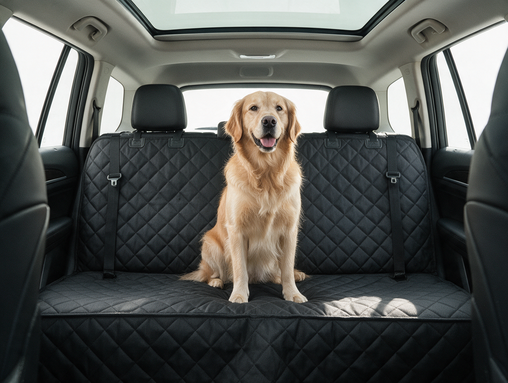 Calivo Car Seat Protector waterproof dog car hammock, product photo