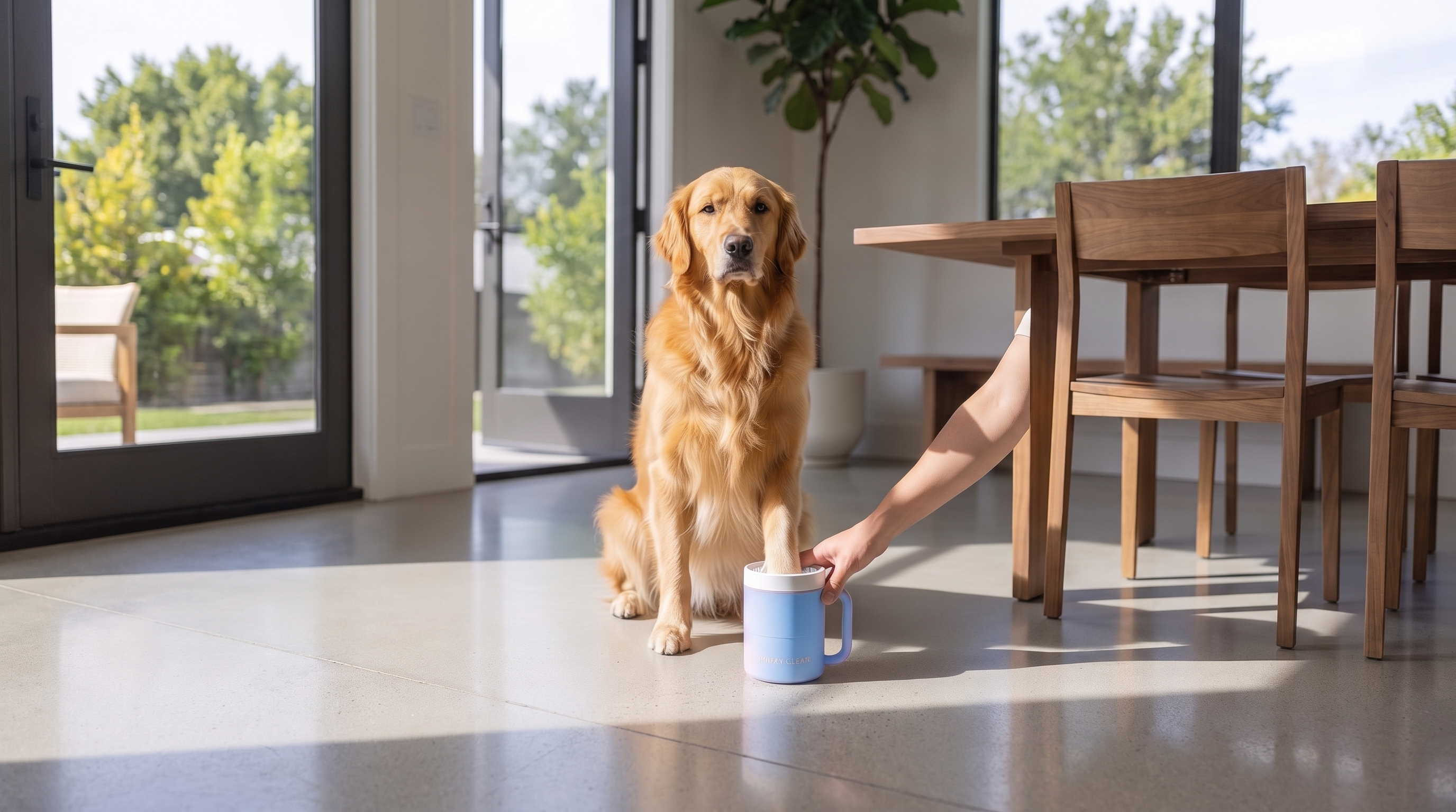 Calivo Paw Cleaner - Portable Dog Paw Cleaning Cup