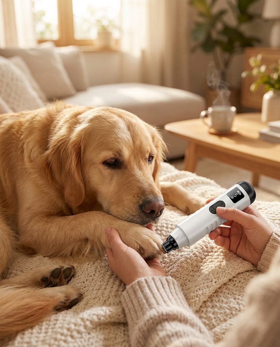 Calivo Quiet Paws — Painless Pet Nail Grinder