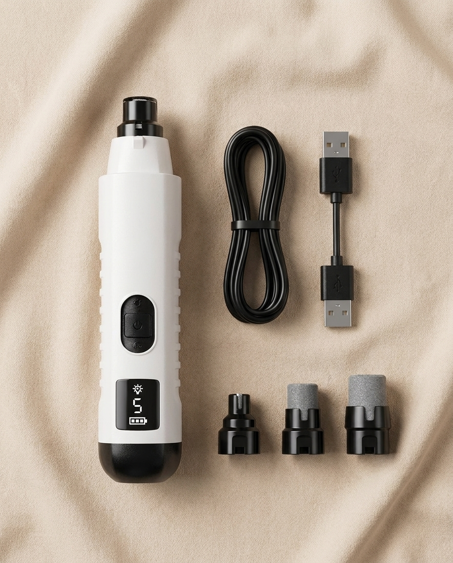 Calivo Quiet Paws — Painless Pet Nail Grinder