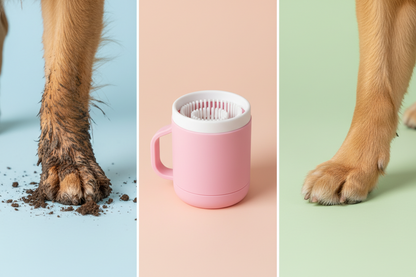 Calivo Paw Cleaner - Portable Dog Paw Cleaning Cup