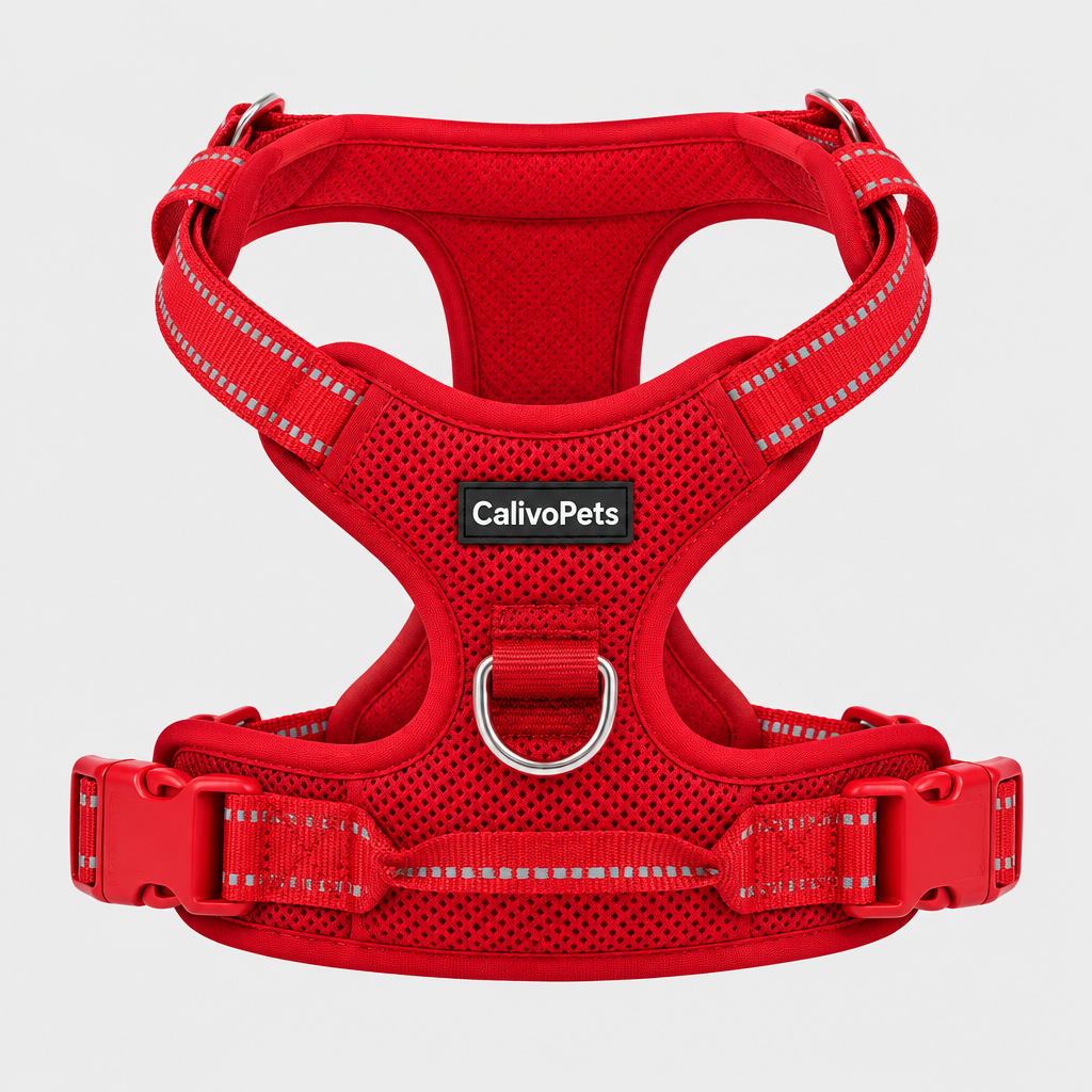 Red - harness front view