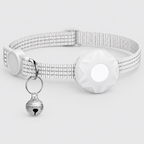 White - cat collar on its own