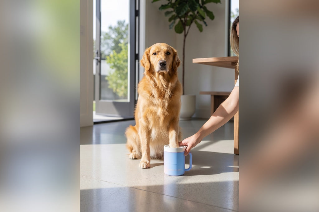 Calivo Paw Cleaner - Portable Dog Paw Cleaning Cup