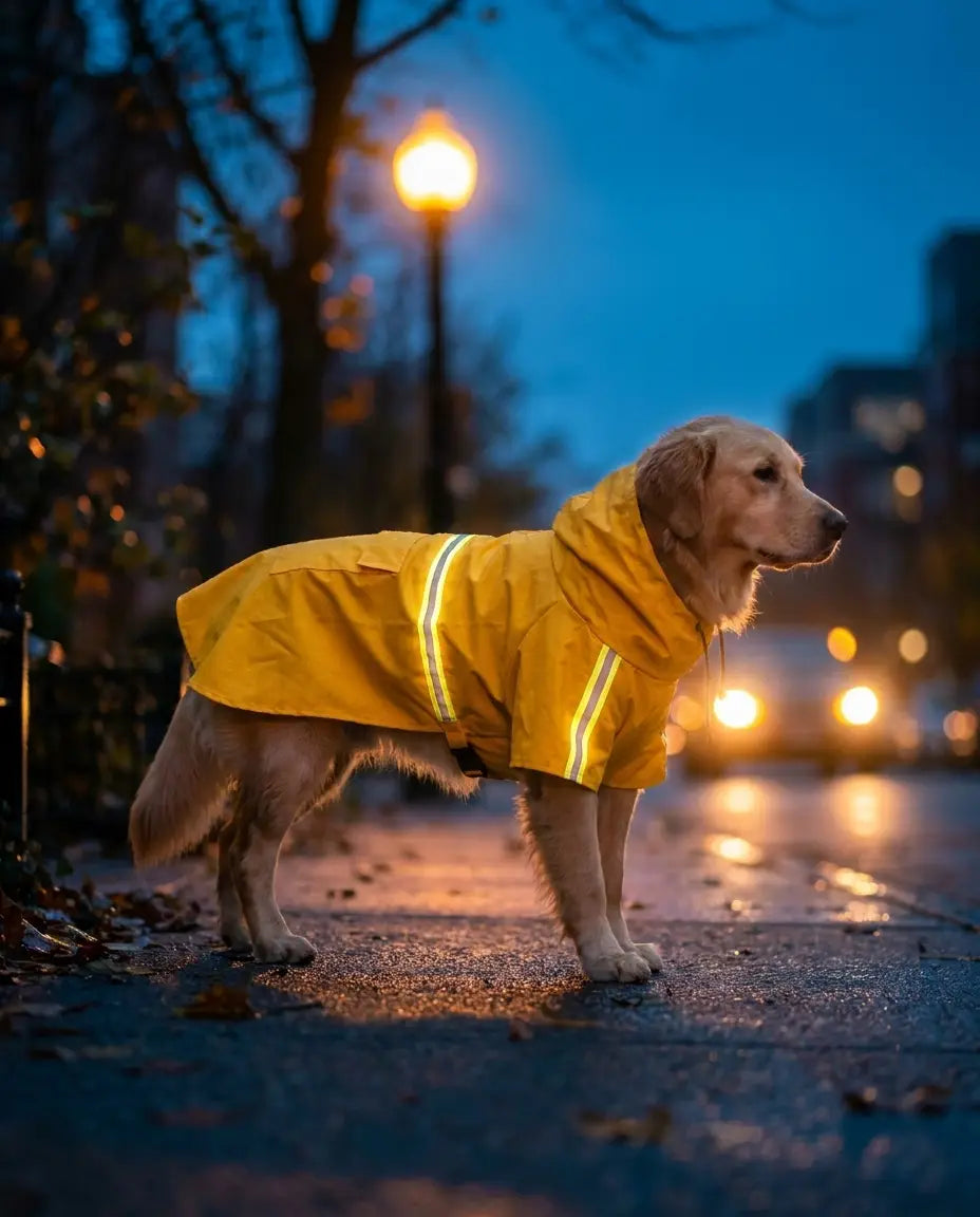 Calivo Hi-Vis Dog Raincoat