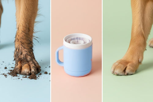 Calivo Paw Cleaner - Portable Dog Paw Cleaning Cup
